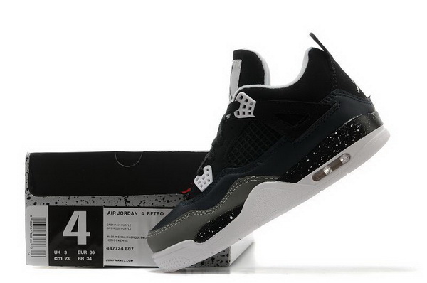Air Jordan 4 Kids shoes--018